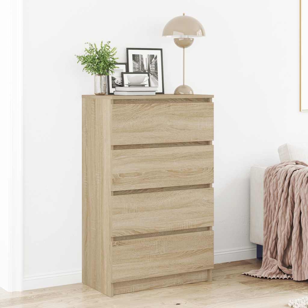 Modern Foyer Side Cabinet, Corner Drawer Storage Cabinet, Sofa Side Cabinet, 60x35x98.5 Cm