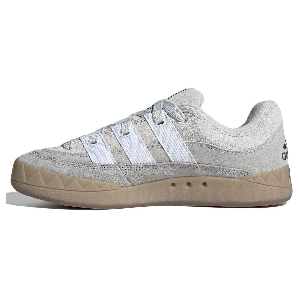 adidas Originals Adimatic White Grey Tan Men s Skate Shoes ID0847 47