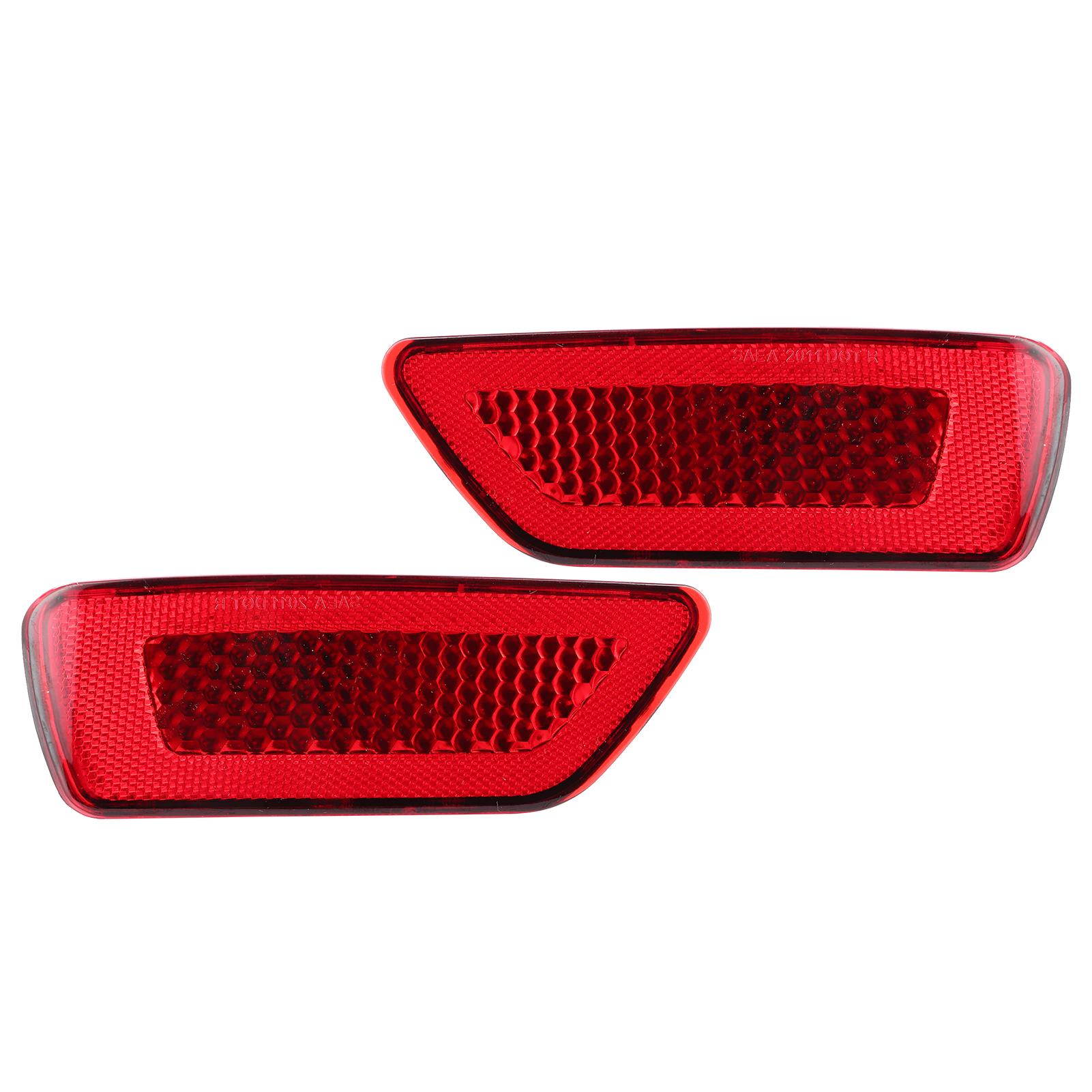 

2 шт. Задний бампер отражатель левый/правый красный