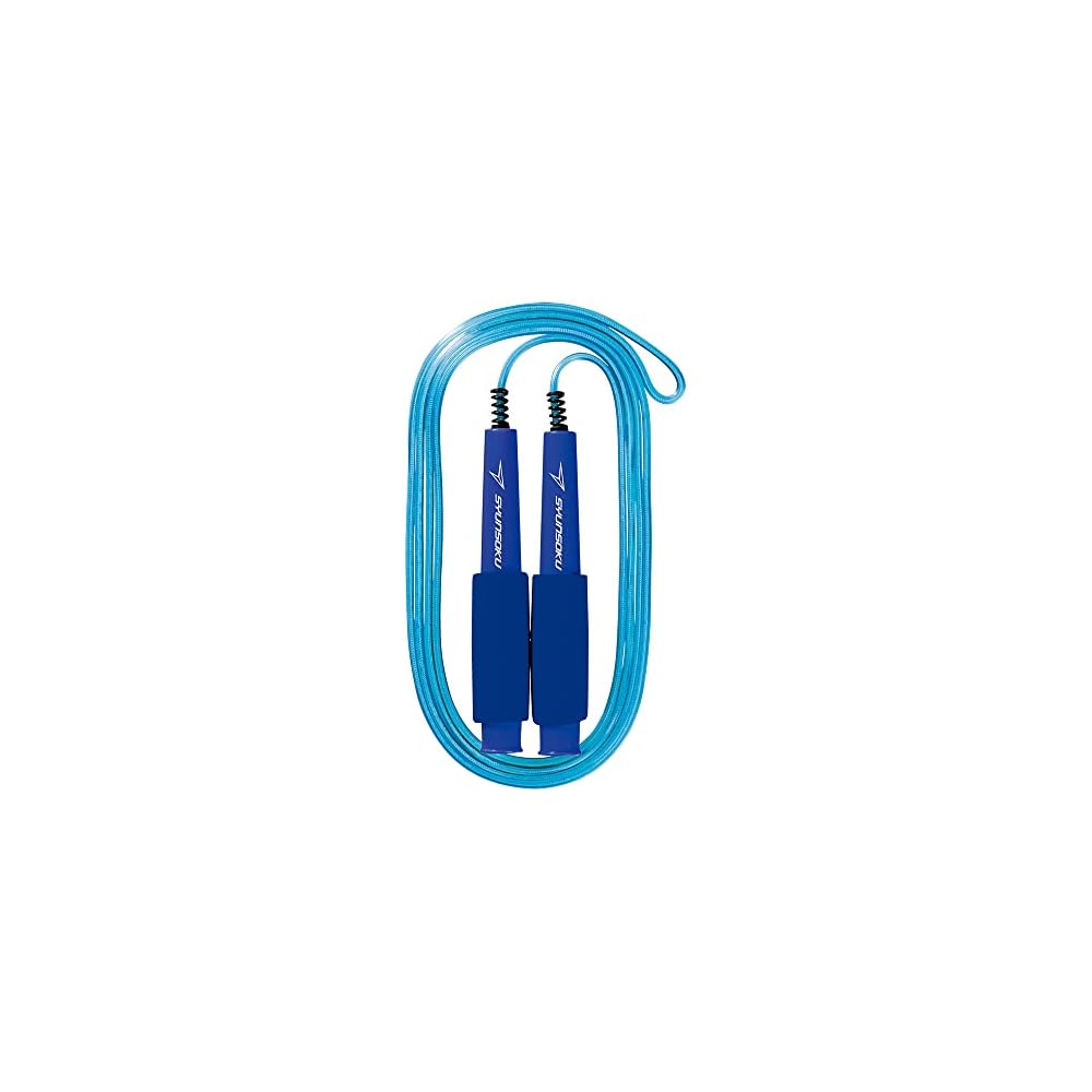 Debika Jump Rope Shunso Hex Fiber Lightning Blue 103565 Lightweight Fitness Equipment