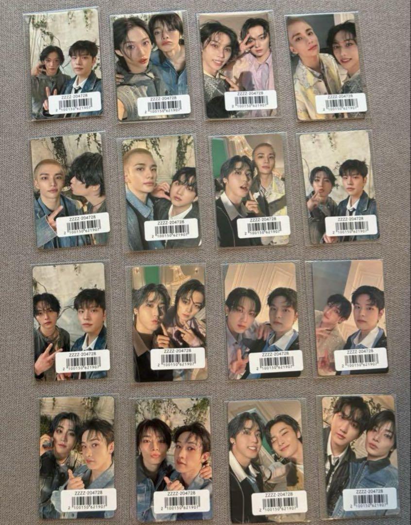 

[USED] Stray Kids Hollow FC Unit Trading Cards, Standard Edition Trading Cards, Complete Set of 24