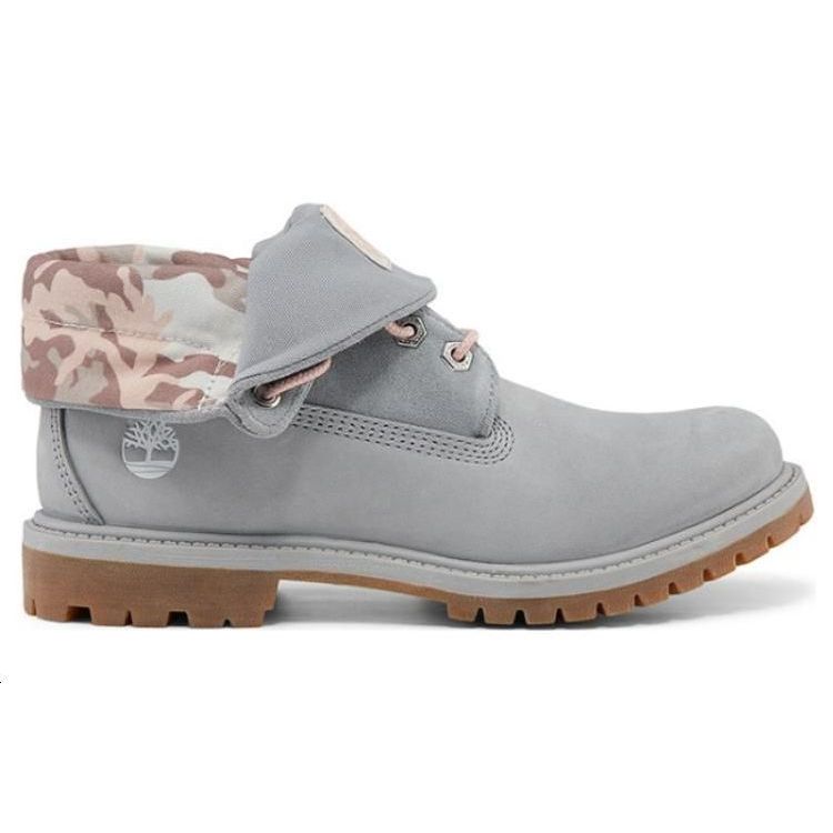 Timberland Premium Series Comfortable Trendy Martin Boots Women boots Gray A2GYB
