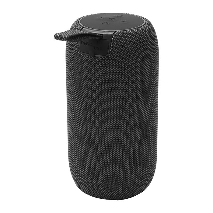 EnerGenie BT LED Speaker, Black - Haut-Parleur Portable Sans Fil pour Soirées avec Éclairage RGB, Bluetooth v.5.3, Appels Mains