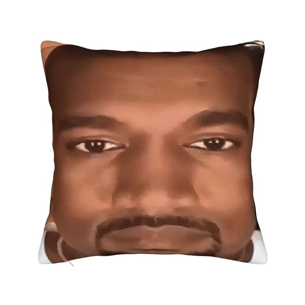 Kanye West Meme Pillow Cover  Square Cushion Cover Vintage Pillow Case For Sofa Home Decor