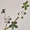 Artificial Azaleas Realistic White Flowers Bendable Stems Long-Lasting Lifelike Flowers No Maintenance Home Decor Wedding Floral