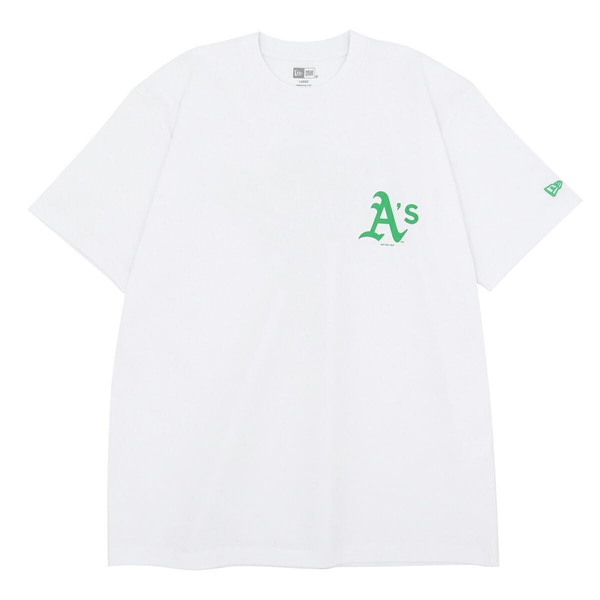

Футболка с коротким рукавом MLB OAK Белая XL SS CT TEE OAKATH WS WHI GRN [New Era]
