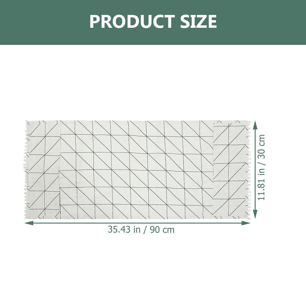 Refrigerator Protective Cover Dust Proof Cotton Linen One Size Fits Most Fridge Oven Dryer Washing Machine Modern Design