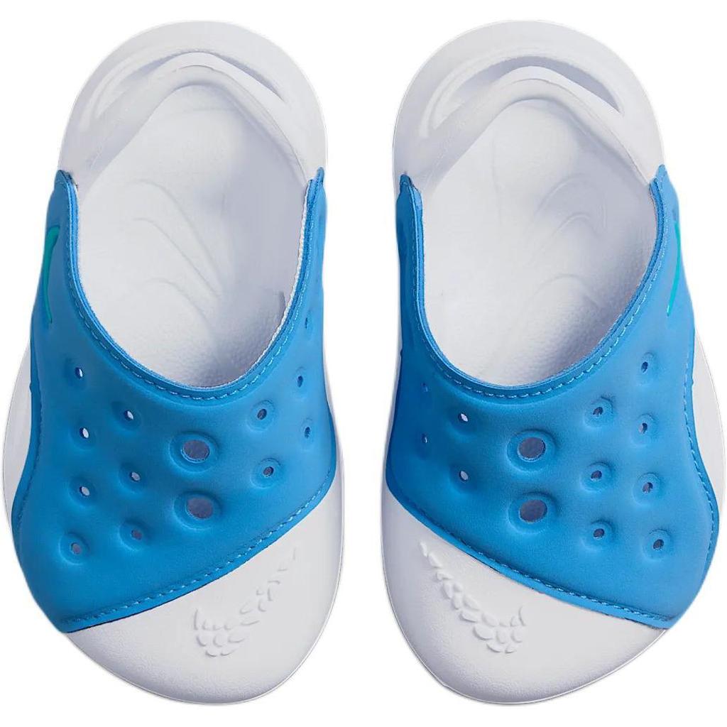 Nike Aqua Swoosh Sandal TD Blue Beyond Baby Sneakers White Dusty-Cactus FN0875-400