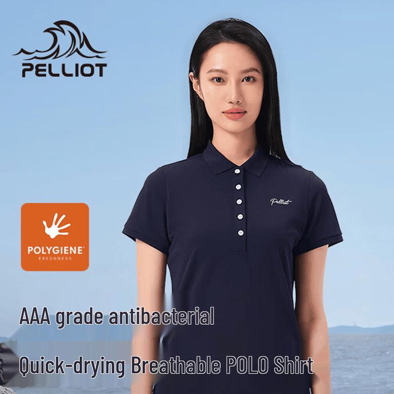 Pelliot Women s Classic Quick-Dry Polo Shirt XL