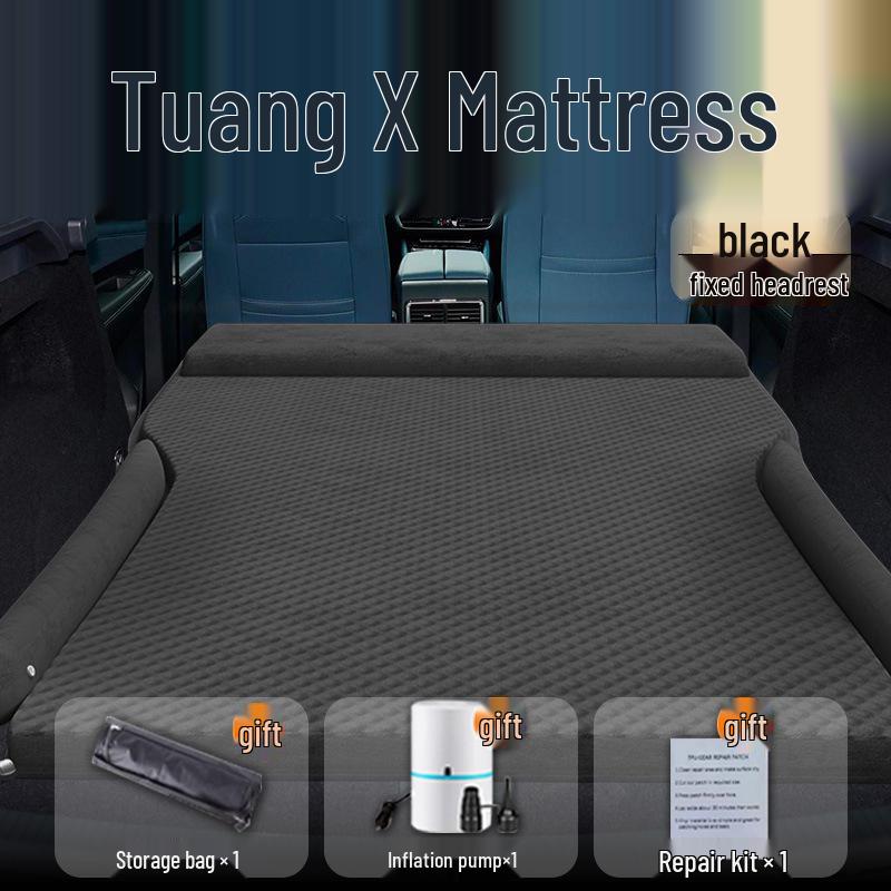 Volkswagen Teramont X Trunk Air Mattress: Inflatable Rear Car Sleeping Mat