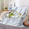 Pettson and Findus Flannel Blanket, High quality Comfortable for All Seasons, Home Decor, Warmth and Comfort