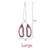 Stainless Steel Bbq Tongs With Multifunction Food Clamps For Outdoor Grilling And Baking