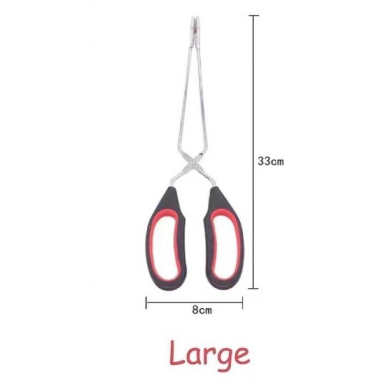Stainless Steel Bbq Tongs With Multifunction Food Clamps For Outdoor Grilling And Baking