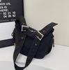 Popular Canvas Bag Women 2026 New Commuter Versatile Casual Messenger Bag To Work Large Capacity Shoulder Bag