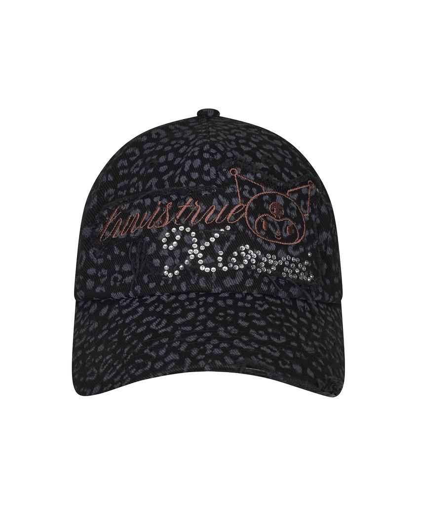 LUVISTRUE [Kuromi] Patch Ball Cap(Black)