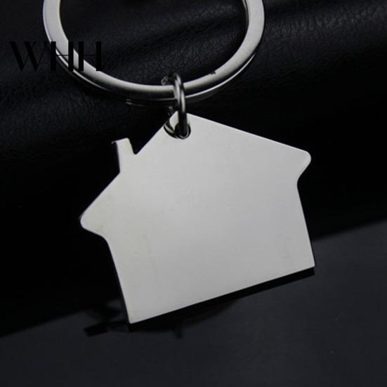 Cabin Small House Hanging Pendant Keyring Key Holder Keychain Bag Purse Decor