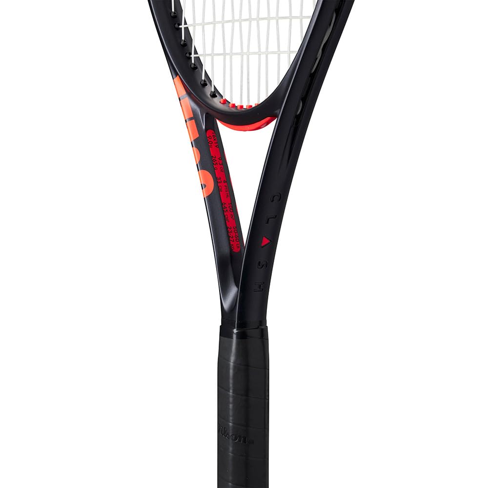 Wilson Hard Tennis Racket CLASH 100UL V3.0 Crash 100UL Frame Only WR173011U [Hard Case Free with Application]