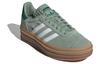 adidas Gazelle Bold Silver Green Gum Women's'ss ID6998