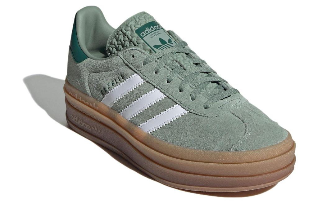 adidas Gazelle Bold Silver Green Gum Women's'ss ID6998