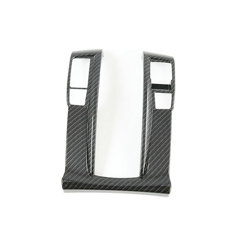 Car Trim Carbon Fiber Gear Shift Central Control Frame Cover For Honda Civic 2016-2021 For Left Hand Drive Only