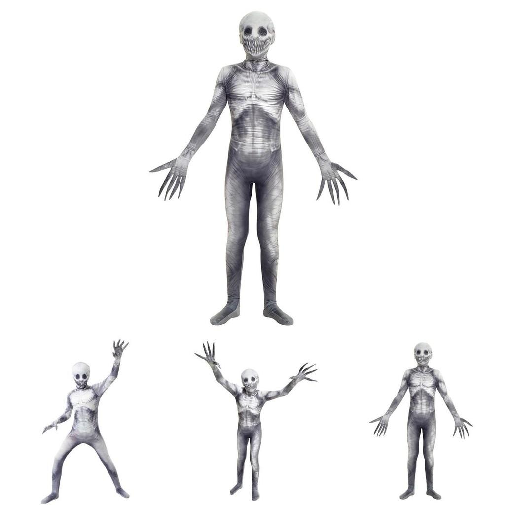 Creepypasta Horror Prop The Rake Morphsuit Costume For Kids And Adults