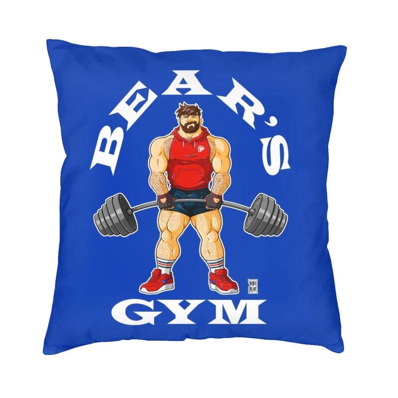 Gay Pride Adam And Ben Like To Play Pillow Living Room Decor Bobo Bear Lgbt Art Cushion Decoration Salon Square Pillowcase