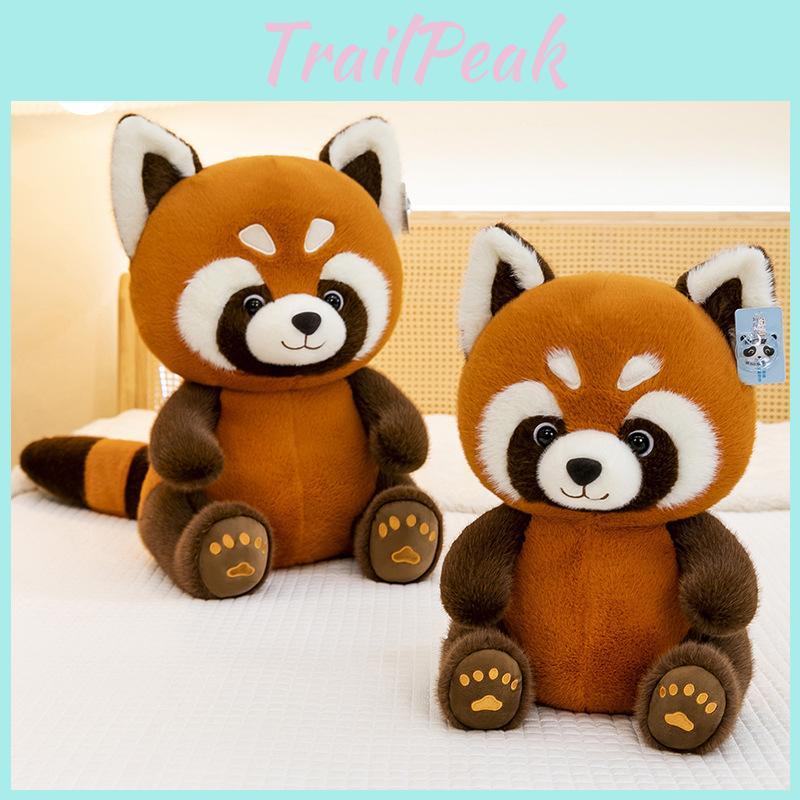 Simulation Animal Raccoon Cartoon Plush Doll Kids Birthday Gift Home Decoration