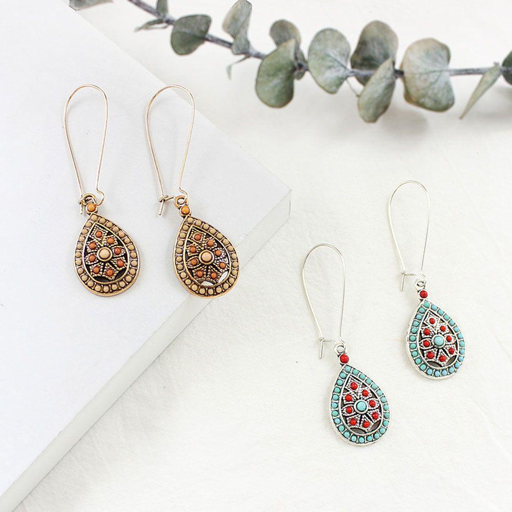 Indien Boho Damen Hängeparty Ohrringe Schmuck Modeaccessoires Ohrstecker