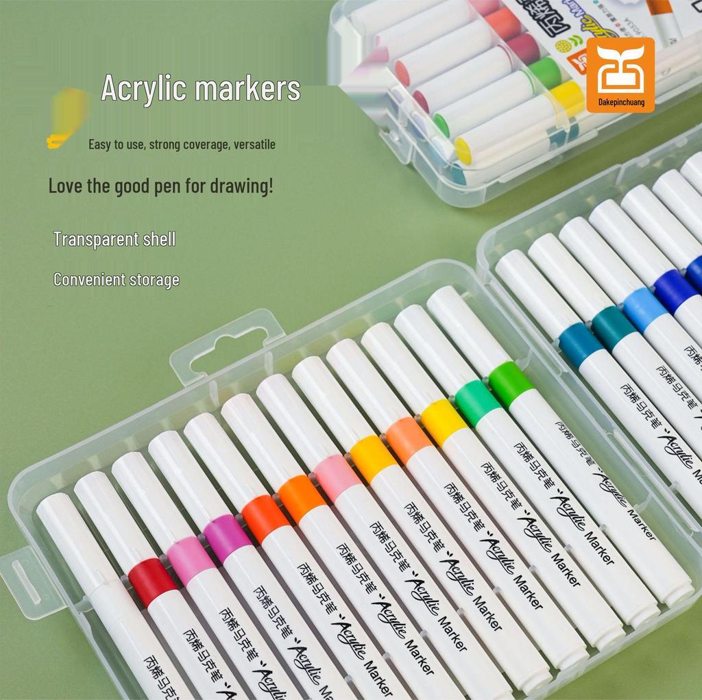 Soft Tip Water-Based Colored Markers for Manga & Highlighting - Student Model