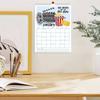 Calendar Simple Fashion Multi Functional Home Living Room Decoration Supplies