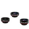 Multi-functional Mobile Phone Lens 3-in-1 Independent Wide-angle Macro Fisheye Camera Lens