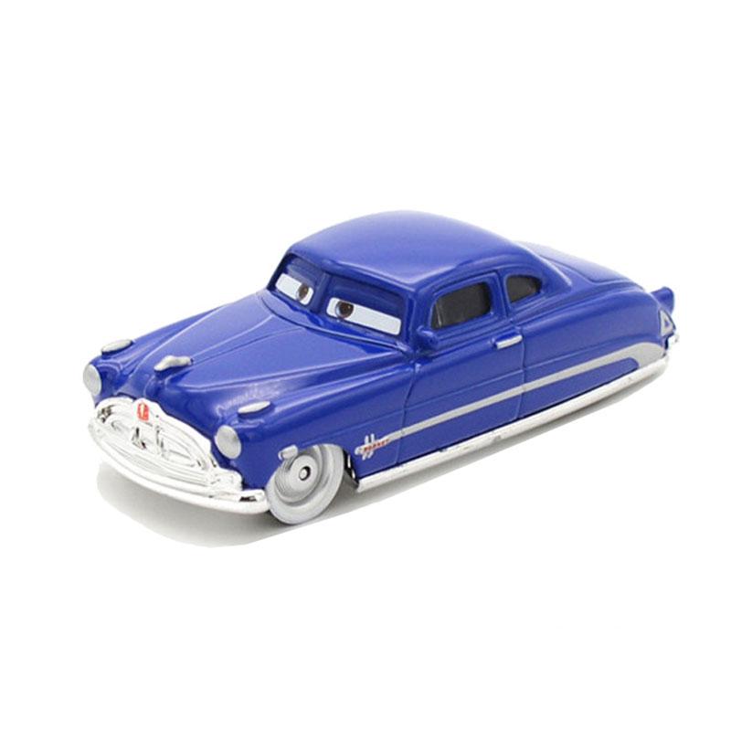 1:55 Disney Pixar Cars Finn McMissile Litchi Miles Axeirod Flo Sheriff Sarge Guido Luigi Alloy Toy Car Model Children's Toys