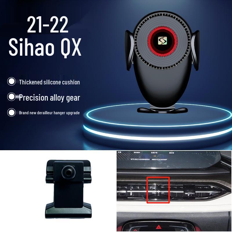 Sihao X8/X7/QX/E10X/A5 Navigation Gravity Car Phone Holder - Air Vent Mount