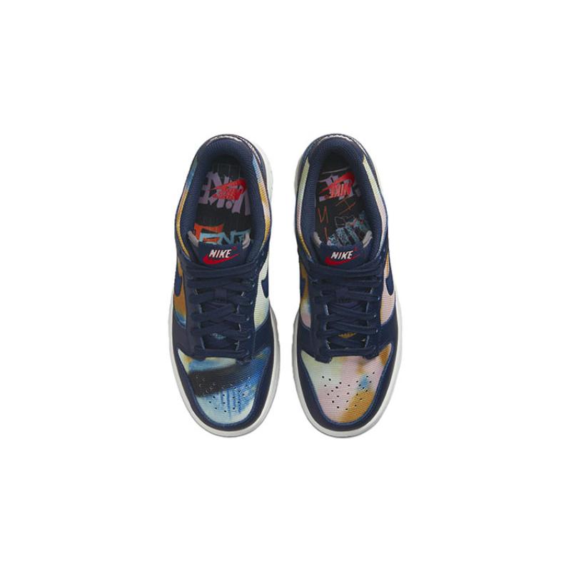 Nike Dunk Low Graffiti Navy GS Sneakers DM1051-400