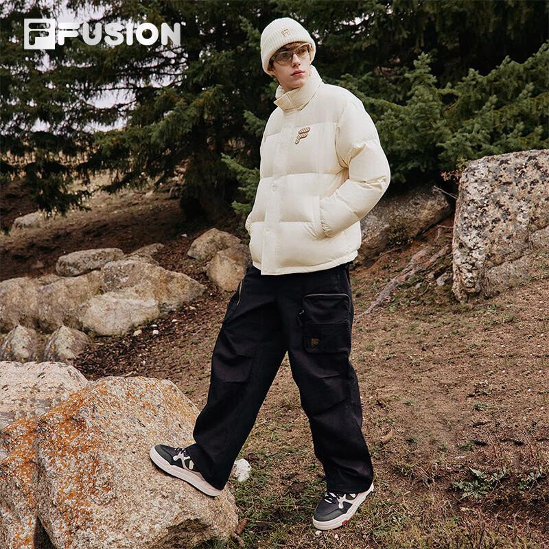 FILA FUSION Unisex Loose Fit Down Jacket