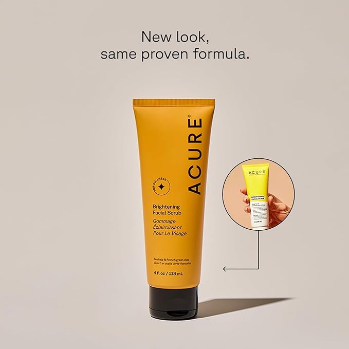 ACURE, Brightening Facial Scrub™, 118ml(4fl Oz)