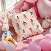 Summer vacation beach cartoon illustration Cushion Pattern Printed Pillowcase for Living Room Sofa Cushion Cover & Bedroom Decor
