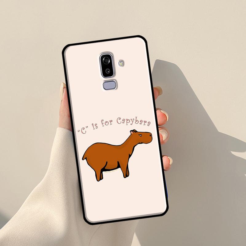 Capybara schöne tier Fall Für Samsung Galaxy J3 J5 J7 2017 A3 A5 J1 2016 J4 J6 Plus A6 A7 a8 A9 J8 2018 Coque