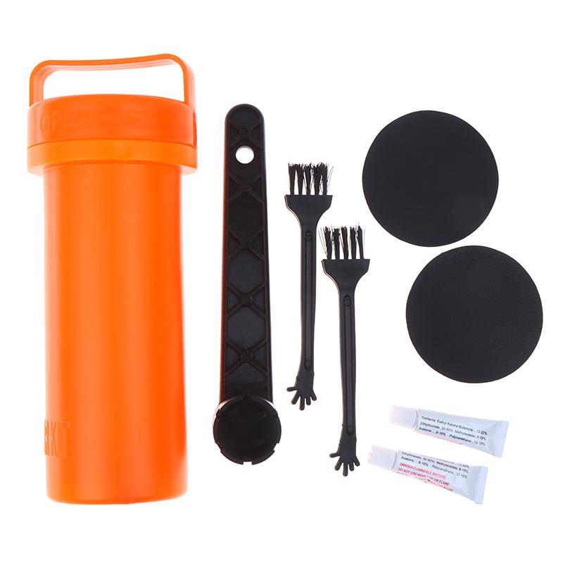 Sup Repair Kit With Pvc Patches And Glue Wrench For Inflatables Portable Stand-Up Paddleboard Repair Kit For Kayak Boat
