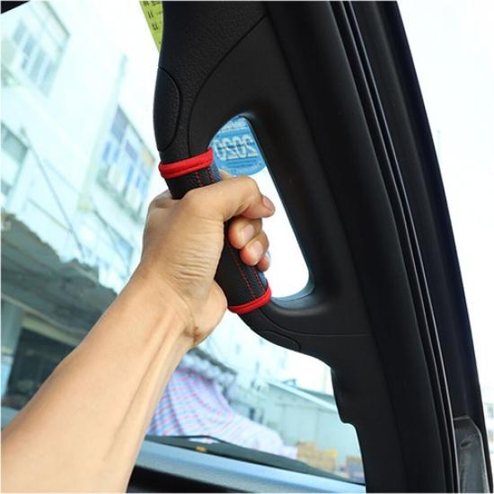 3x Grab Handle Covers Protective Case for Ford F150 2009-2014 Leather