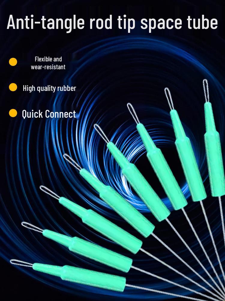Anti-Verhedderungs-Spitzenhülse und Perlen-Zubehör für Angelruten