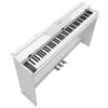 VEVOR Digitalpiano 88 Tasten Halbgewichtete Tastatur mit Ständer Lautsprecher Weiß, für Anfänger, 128 Töne, 128 Rhythmen, Full-Size Elektrisches Klavier