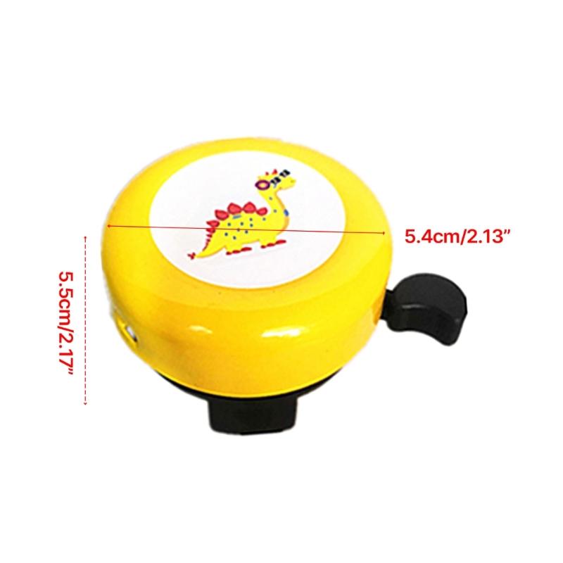 Cute Bicycles Bells Clear Loud Sound Cartoon Pattern Mountain Bikes Handlebar Rings Horn Safety Cycling Warning Alarm