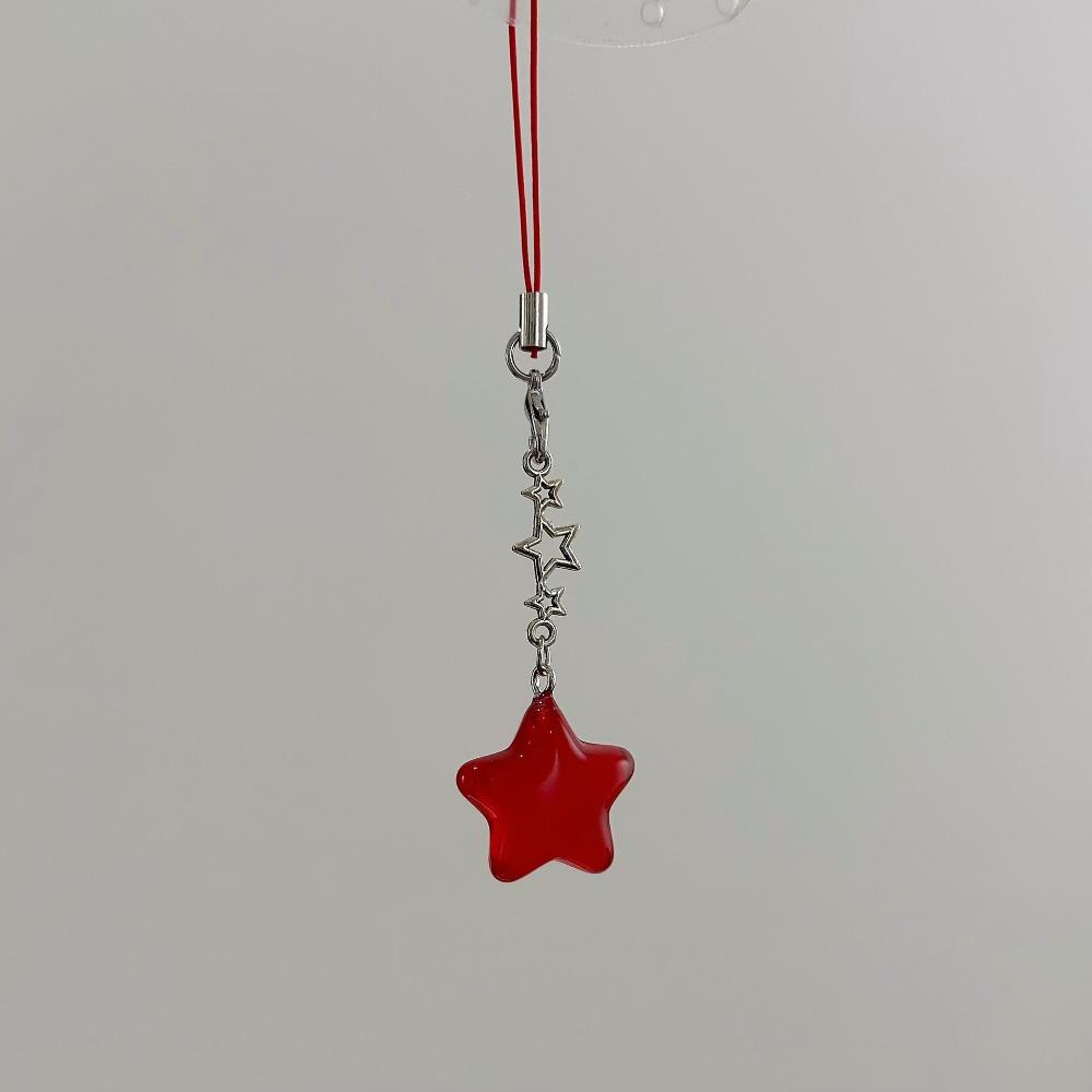Star Phone Hanging Rope Pendant Mobile Phone Chain Fashion Star Phone Strap  Girl Jewelry