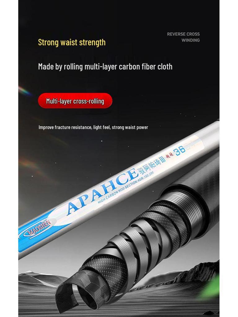 Ultra-Light Spot Sea Fishing Long Cast Carbon Rod Set