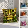 Pop-Parkour Game Temple Run-A Pillow Case Anti-dustmite Pillowcase Invisible Zipper Silky Short Plush Sofa Cushion Cover