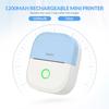 Mafiti Mini Sticker Printer Portable Thermal Inkless Wireless Bluetooth Phone Printer with AI Drawing,for Study Notes Pictures Photos Scrapbook
