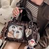 Transparent Ita Sac Femme Original Hand Bags for Woman Shoulder Crossbady Bolsos Mujer Commuter Bag Portable Bolsas Bolsa