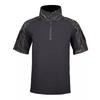 Tactical Camo Cycling Jersey Breathable Quick Dry Outdoor Training Top Men Women Wear