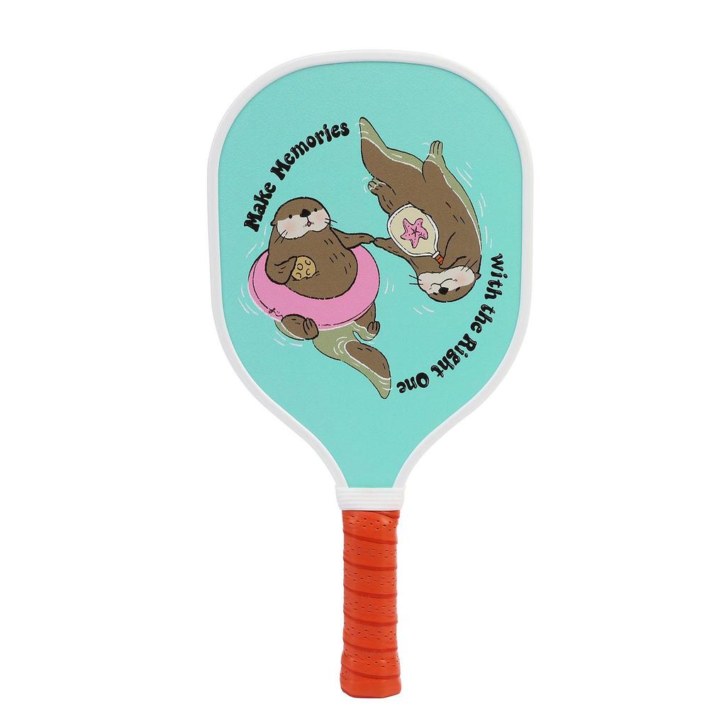 Wooden Outdoor Pickleball Paddles with Poplar and PP Edge